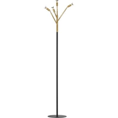 Örsjö Belysning - Kvist - 4-arm - Rå messing/svart - Taklampe Örsjö Belysning - Kvist - 4-arm - Rå messing/svart - Taklampe