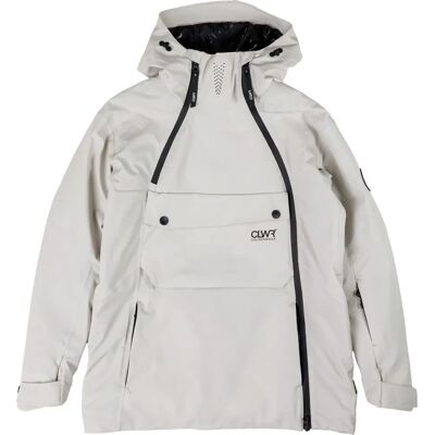 ColourWear Cake Anorak 2.0 Hvid - Ski- & Snowboardjakke ColourWear Cake Anorak 2.0 Hvid - Ski- & Snowboardjakke