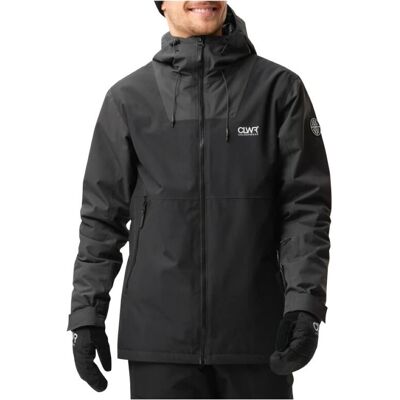 ColourWear Herre M Block Jakke - Ski Snowboard Jakke - Sort ColourWear Herre M Block Jakke - Ski Snowboard Jakke - Sort