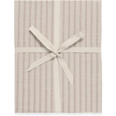Garbo&Friends - Stripe Beige 60x120 - laken med elastikk Garbo&Friends - Stripe Beige 60x120 - laken med elastikk