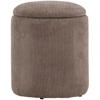 Venture Home Rahi Pouf - Marron - Publicité Venture Home Rahi Pouf - Marron - Publicité