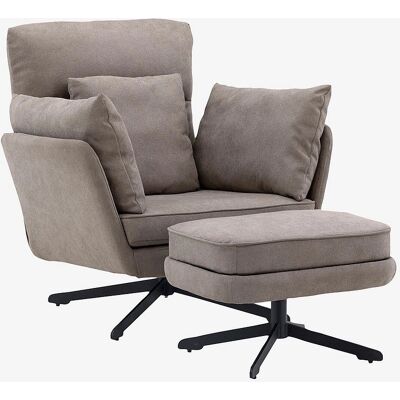 Venture Home Madrid Grau Sessel - Sessel Venture Home Madrid Grau Sessel - Sessel