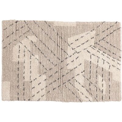 Venture Home Lorentz Badematte - Elfenbein & Taupe - 60x90cm - Badmatte Venture Home Lorentz Badematte - Elfenbein & Taupe - 60x90cm - Badmatte