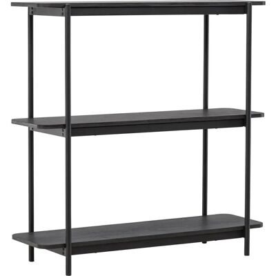 VIND Heim Regal - Schwarz - 120x120x40cm VIND Heim Regal - Schwarz - 120x120x40cm