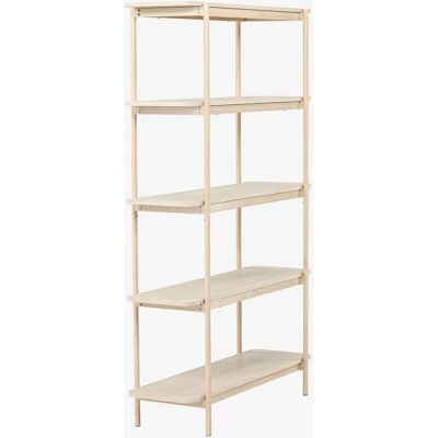 VIND Hvitvasket Hylle - Minimalistisk Treoppbevaringsmøbel - Hjemmedekorasjon VIND Hvitvasket Hylle - Minimalistisk Treoppbevaringsmøbel - Hjemmedekorasjon