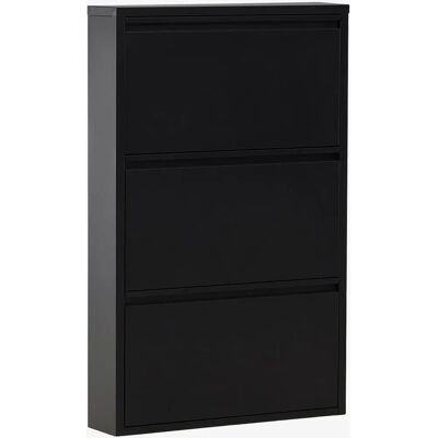 Venture Home Bonito - Metall Schuhschrank - Schwarz Venture Home Bonito - Metall Schuhschrank - Schwarz