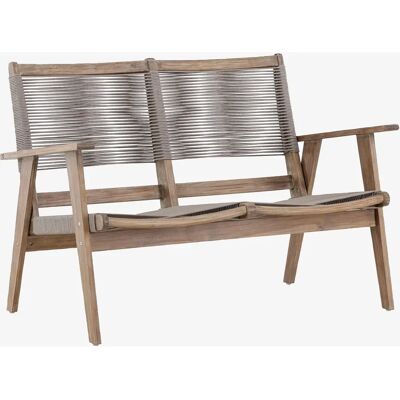 Venture Home - Outdoersofa Little John - Braun - 2 Sitze Venture Home - Outdoersofa Little John - Braun - 2 Sitze