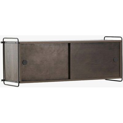 Venture Home Armoire Murale Marron Paris - Rangement & Design Moderne - Publicité Venture Home Armoire Murale Marron Paris - Rangement & Design Moderne - Publicité