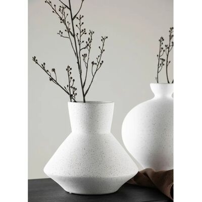 Venture Home Rellis Vase - Weiß - Wohnaccessoire Venture Home Rellis Vase - Weiß - Wohnaccessoire