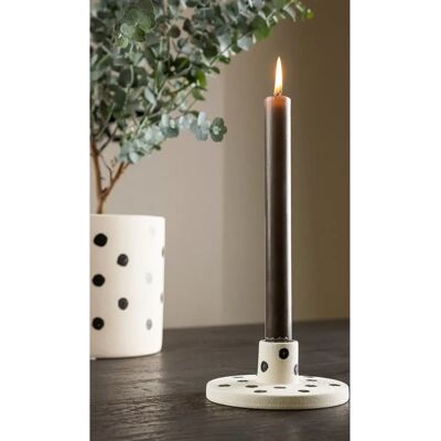 Venture Home Bette Kerzenhalter - Elegante Steingut-Design Venture Home Bette Kerzenhalter - Elegante Steingut-Design