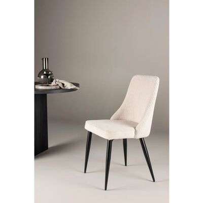 Venture Home - Beigener Leone Esszimmerstuhl 2er-Pack - Stuhl - Elegant & Komfortabel Venture Home - Beigener Leone Esszimmerstuhl 2er-Pack - Stuhl - Elegant & Komfortabel
