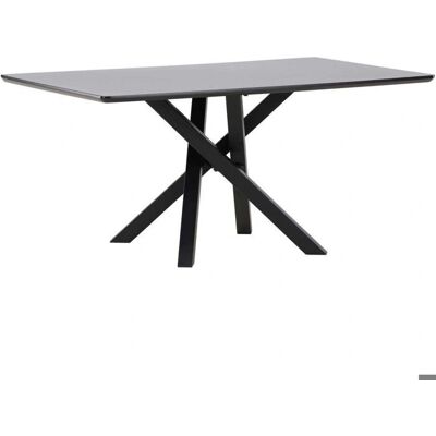 Venture Home Table Basse Piazza - MDF Noir Moderne 60x100 cm - Publicité Venture Home Table Basse Piazza - MDF Noir Moderne 60x100 cm - Publicité