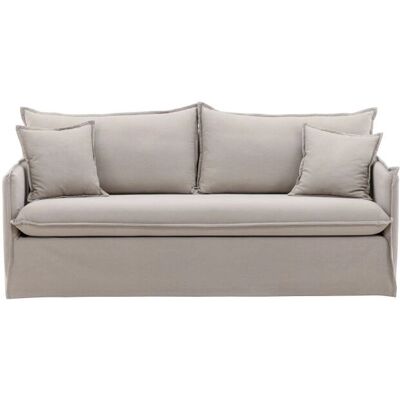 Nova 3-Personer Sofa - Schwarz und Braun Nova 3-Personer Sofa - Schwarz und Braun