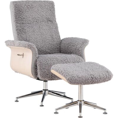 Venture Home Hagön Lounge-stol - Grå - Moderne - Hjem Venture Home Hagön Lounge-stol - Grå - Moderne - Hjem