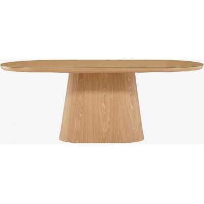 Venture HomeCastor Ovalt Matbord - Beige Venture HomeCastor Ovalt Matbord - Beige