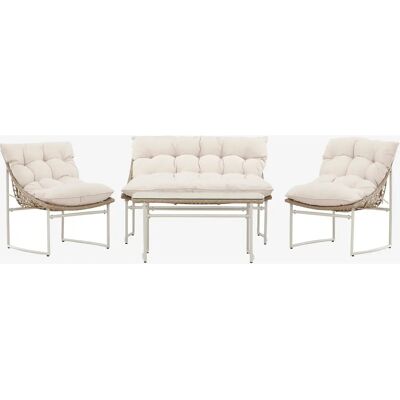 Venture Home Tina Beige Lounge Set - Trädgårdsgrupp Venture Home Tina Beige Lounge Set - Trädgårdsgrupp