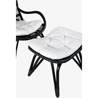 Venture Home Ella Lounge Chair - Schwarz - Für den Außenbereich - Lounge Chair Venture Home Ella Lounge Chair - Schwarz - Für den Außenbereich - Lounge Chair