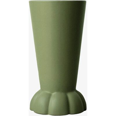 DBKD - Vase Flora - Grønn - Dekorativ Fot - Vase DBKD - Vase Flora - Grønn - Dekorativ Fot - Vase