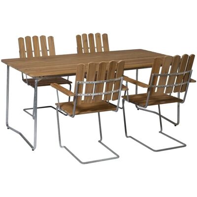 Grythyttan A2 Gartenarmlehnstuhl - Teak Grythyttan A2 Gartenarmlehnstuhl - Teak