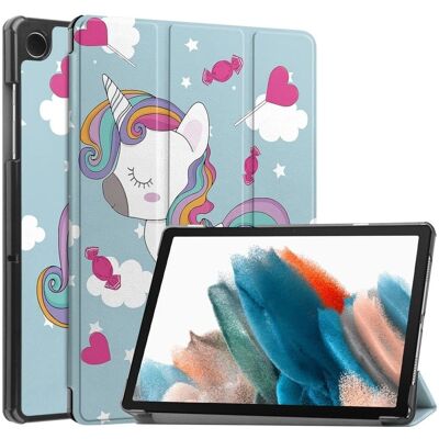 MTK Unicorn Multifarvet Cover til Galaxy Tab A9+ 11" - Tabletcover MTK Unicorn Multifarvet Cover til Galaxy Tab A9+ 11" - Tabletcover