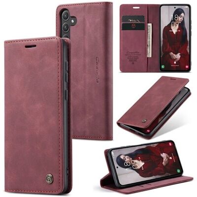 CASEME Burgundisk tegnebogscover til Samsung Galaxy A55 5G CASEME Burgundisk tegnebogscover til Samsung Galaxy A55 5G