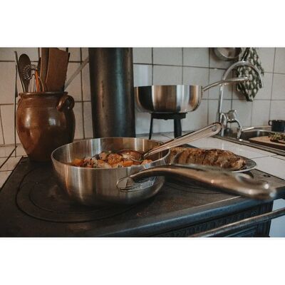 Culimat Mathias Dahlgren 26cm Sølv Sauteuse - Sautépanne Culimat Mathias Dahlgren 26cm Sølv Sauteuse - Sautépanne