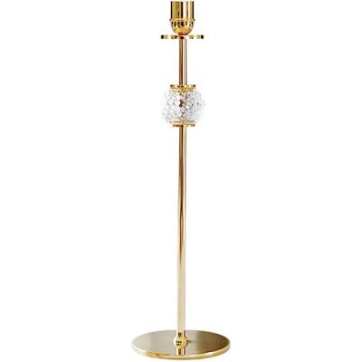 Hilke Collection Alba Lysestake - 40cm Messing & Glass Hilke Collection Alba Lysestake - 40cm Messing & Glass
