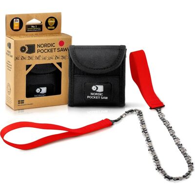 Nordic Pocket Saw - Kompaktowa ręczna piła - Czerwona Nordic Pocket Saw - Kompaktowa ręczna piła - Czerwona