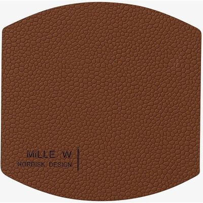 MiLLE W NORDISK DESIGN - Ellips 4-pak - Brun - Bordtilbehør MiLLE W NORDISK DESIGN - Ellips 4-pak - Brun - Bordtilbehør
