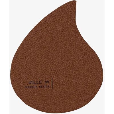 MiLLE W NORDISK DESIGN - Drop 4-pack - Brunt - Underlag MiLLE W NORDISK DESIGN - Drop 4-pack - Brunt - Underlag