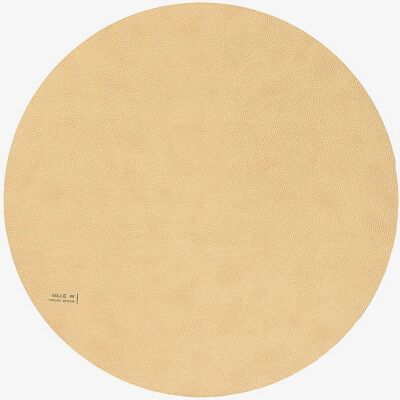 Homeroom W NORDISK DESIGN - Rund underlag - Beige - Servise og underlag Homeroom W NORDISK DESIGN - Rund underlag - Beige - Servise og underlag