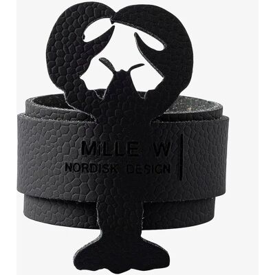 MiLLE W NORDISK DESIGN Servettring hummer - Sort - Servietring MiLLE W NORDISK DESIGN Servettring hummer - Sort - Servietring