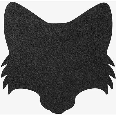 MiLLE W NORDISK DESIGN - Fox Genbrugt læder Bordskåner - Sort MiLLE W NORDISK DESIGN - Fox Genbrugt læder Bordskåner - Sort