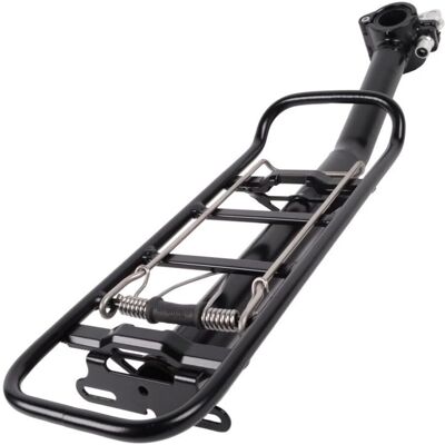 AtranVelo Zwart Fietsendrager voor Zadelpen - Type Fiets AtranVelo Zwart Fietsendrager voor Zadelpen - Type Fiets