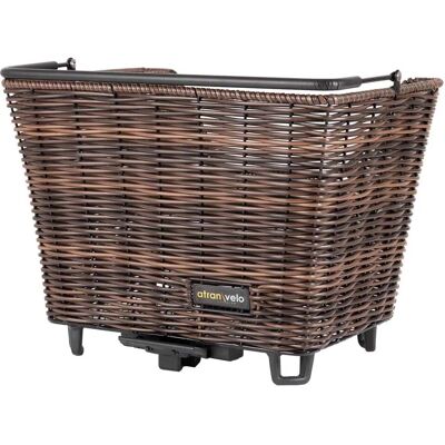 Atran Velo Picknick Rattan Fahrradkorb - Braun Atran Velo Picknick Rattan Fahrradkorb - Braun