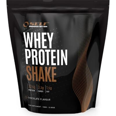 SELF Myseprotein Shake Sjokolade - 1kg - Høy Kvalitet Sportstilskudd SELF Myseprotein Shake Sjokolade - 1kg - Høy Kvalitet Sportstilskudd