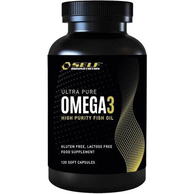 Self Omninutrition Omega 3 Fiskolja 120 Kapslar - Kosttillskott Self Omninutrition Omega 3 Fiskolja 120 Kapslar - Kosttillskott