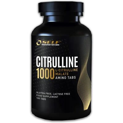 Self Omninutrition Citrulline 1000 - 100 Tabletter - Kosttillskott Self Omninutrition Citrulline 1000 - 100 Tabletter - Kosttillskott