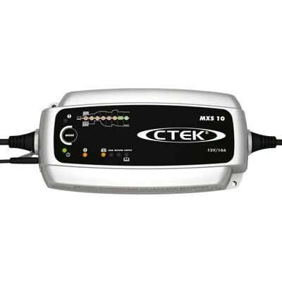 Ctek MXS 10.0 Prata - Carregador de bateria Ctek MXS 10.0 Prata - Carregador de bateria