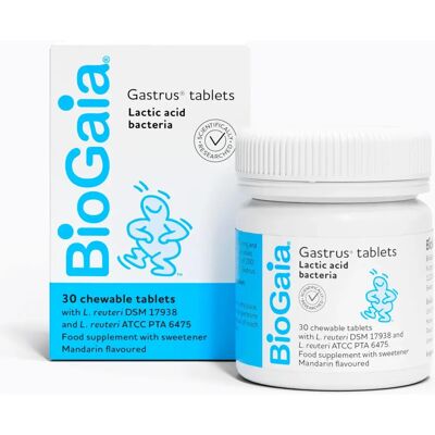 BioGaia Gastrus L. reuteri Mandarin - Probiotic Tablets BioGaia Gastrus L. reuteri Mandarin - Probiotic Tablets