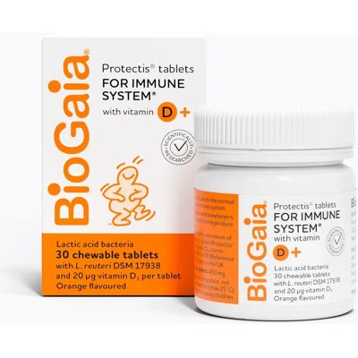 BioGaia Protectis D+ with Vitamin D - Dietary Supplement BioGaia Protectis D+ with Vitamin D - Dietary Supplement