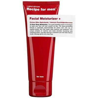 Recipe For Men 75ml Feuchtigkeitscreme - Tief nährend Recipe For Men 75ml Feuchtigkeitscreme - Tief nährend