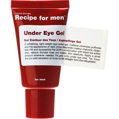 Recipe for Men Gel contorno occhi - Rinfrescante & Stanco D Recipe for Men Gel contorno occhi - Rinfrescante & Stanco D