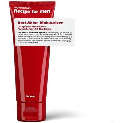 Recipe For Men Mattierende Feuchtigkeitsgel - Glanzfrei Hydratisieren Recipe For Men Mattierende Feuchtigkeitsgel - Glanzfrei Hydratisieren