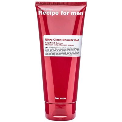 Recipe For Men Ultra Clean Shower Gel - Energigivande Känsla - Shower Gel Recipe For Men Ultra Clean Shower Gel - Energigivande Känsla - Shower Gel