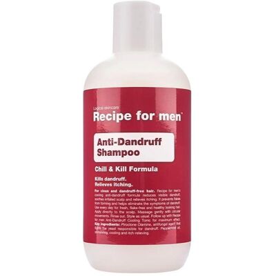 Recipe For Men Anti-flass Shampoo - Rens Hovedbunden Recipe For Men Anti-flass Shampoo - Rens Hovedbunden