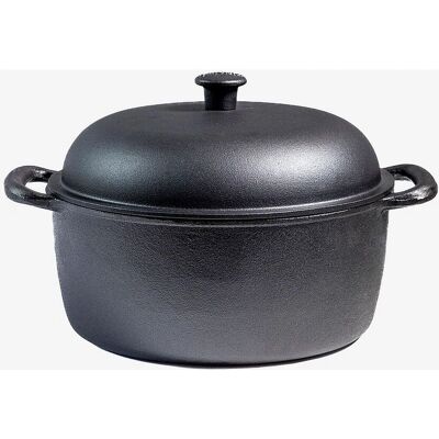 Carl Victor støpejernspanne - 4L - Svart - Svensk design Carl Victor støpejernspanne - 4L - Svart - Svensk design