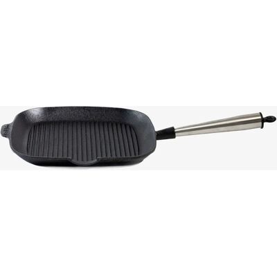 Carl Victor - Gjutjern grillpanne 28x28cm - Svart - Kjøkkenutstyr Carl Victor - Gjutjern grillpanne 28x28cm - Svart - Kjøkkenutstyr