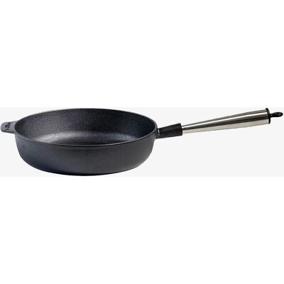 Göran Ek - 28cm Støpejerns Panne - Forbehandlet, Holdbar, Allsidig Göran Ek - 28cm Støpejerns Panne - Forbehandlet, Holdbar, Allsidig