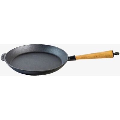 Carl Victor Jerngryte Stekepanne - 28cm, Svart - Tungt Kokkegods Carl Victor Jerngryte Stekepanne - 28cm, Svart - Tungt Kokkegods